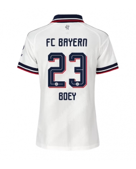 Bayern Munich Sacha Boey #23 Maglia Gara Trasferta Repliche 2026-27 Donna Maniche Corte